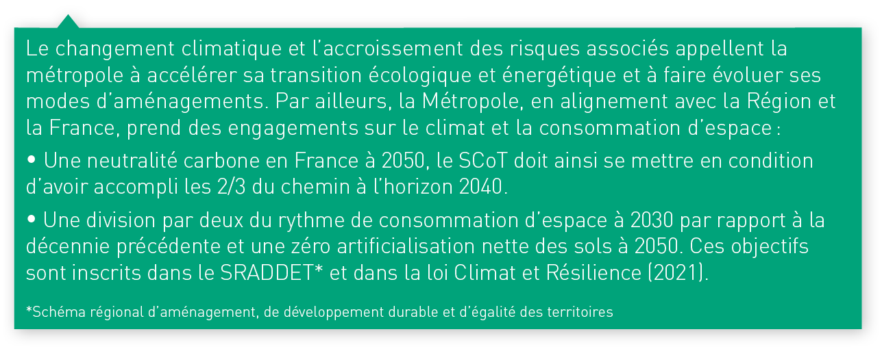 Le changement climatique et l’accroissement des risques associ s appellent la m tropole  acc l rer sa transition  co...