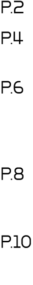 p.2 P.4 P.6 p.8 p.10