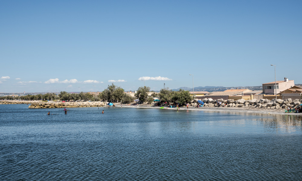 Chateauneuf les martigues- Plage